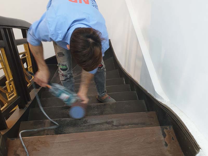 Quy trình đánh bóng sàn đá Granite chuyên nghiệp nhất tại Nhuận Phát