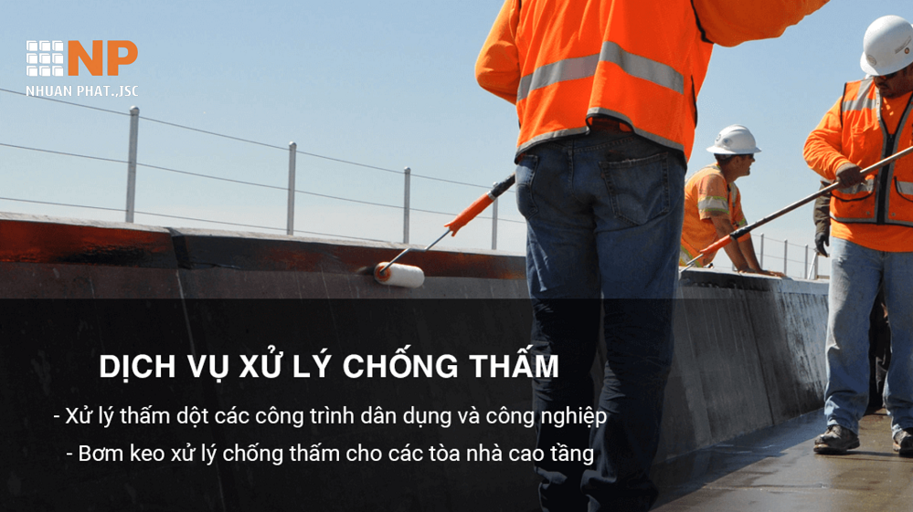 Thi công chống thấm uy tín, nhanh tróng tại Hà Nội