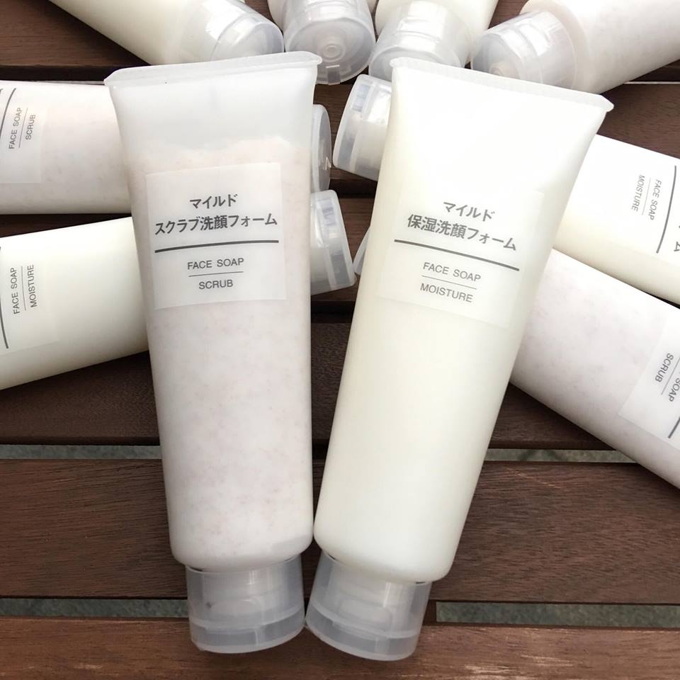 Kết quả hình ảnh cho sữa rá»a mặt muji