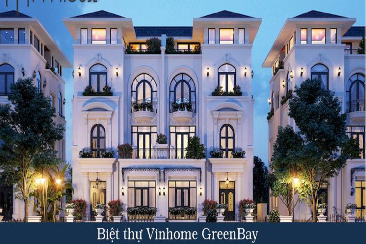 Các biệt thự tại KĐT Vinhome Greenbay Mễ Trì - Hà Nội