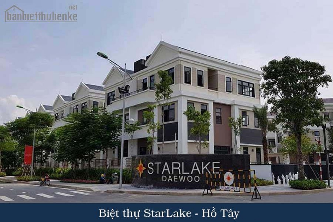 Các biệt thự Khu Starlake Tây Hồ - Hà Nội