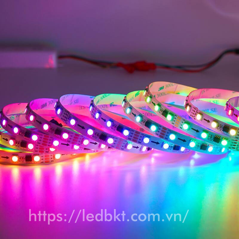 LED DÂY FULL COLOR 12V 60 led/m