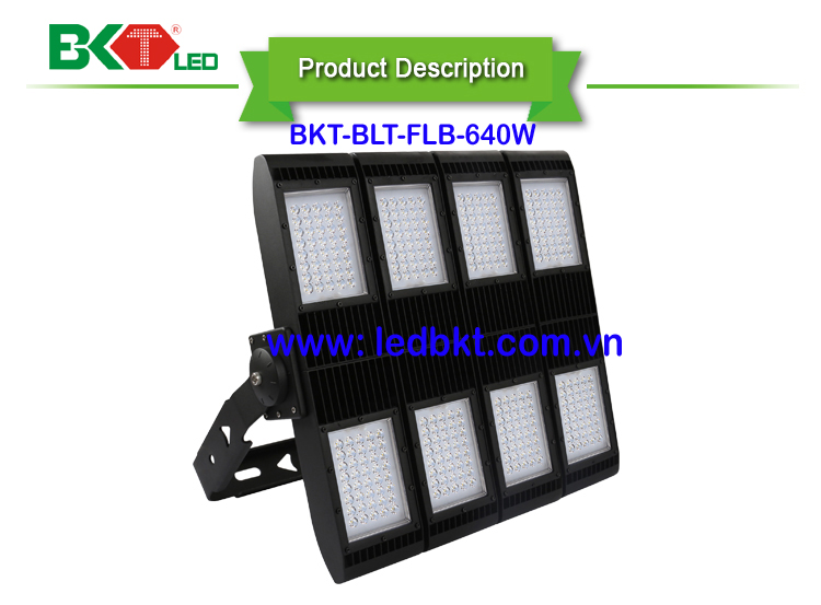 Đèn pha led flood light 640W COB mẫu B