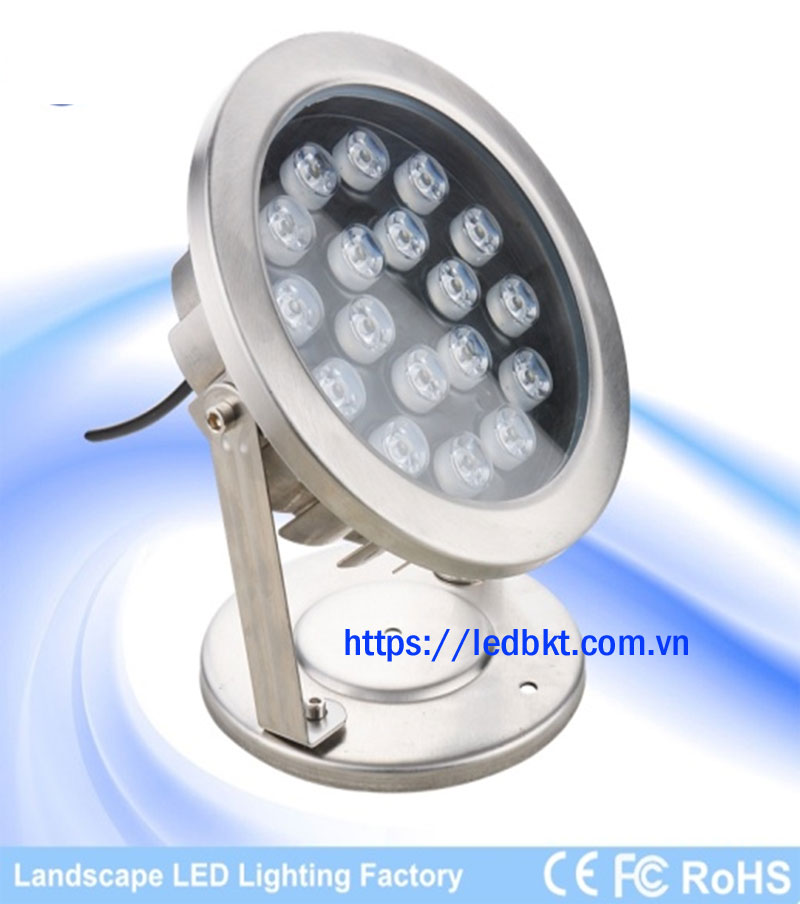 ĐÈN LED ÂM NƯỚC MỎNG 18W