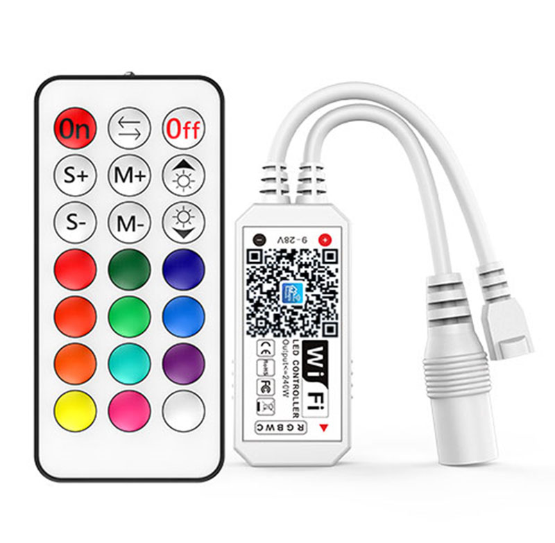 BKT-WIFI-B03  WIFI RGBWW Controller with RF 21Keys Remote