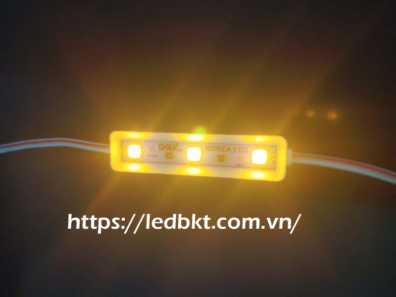 Module 3 led màu vàng cam 24-28V