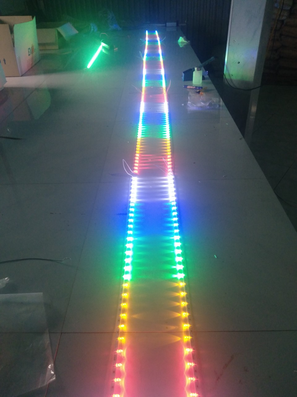 LED THANH TIA 60 LED/M 12-24V SỬ DỤNG CHO Ô TÔ