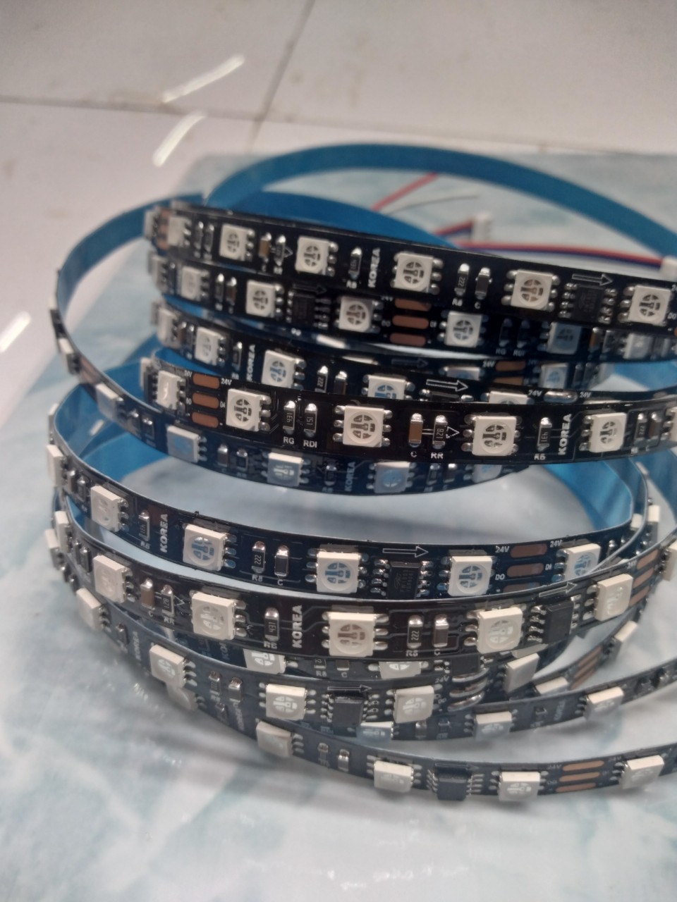 LED DÂY FULL COLOR 24V 60 led/m