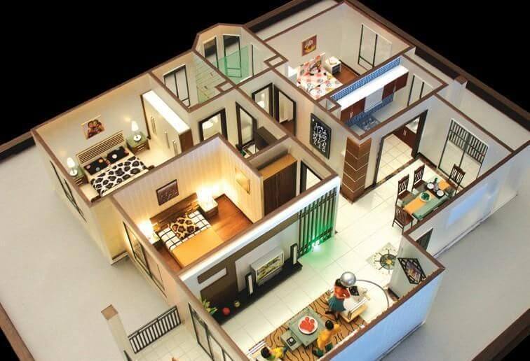 Căn hộ mẫu- TL 1.20