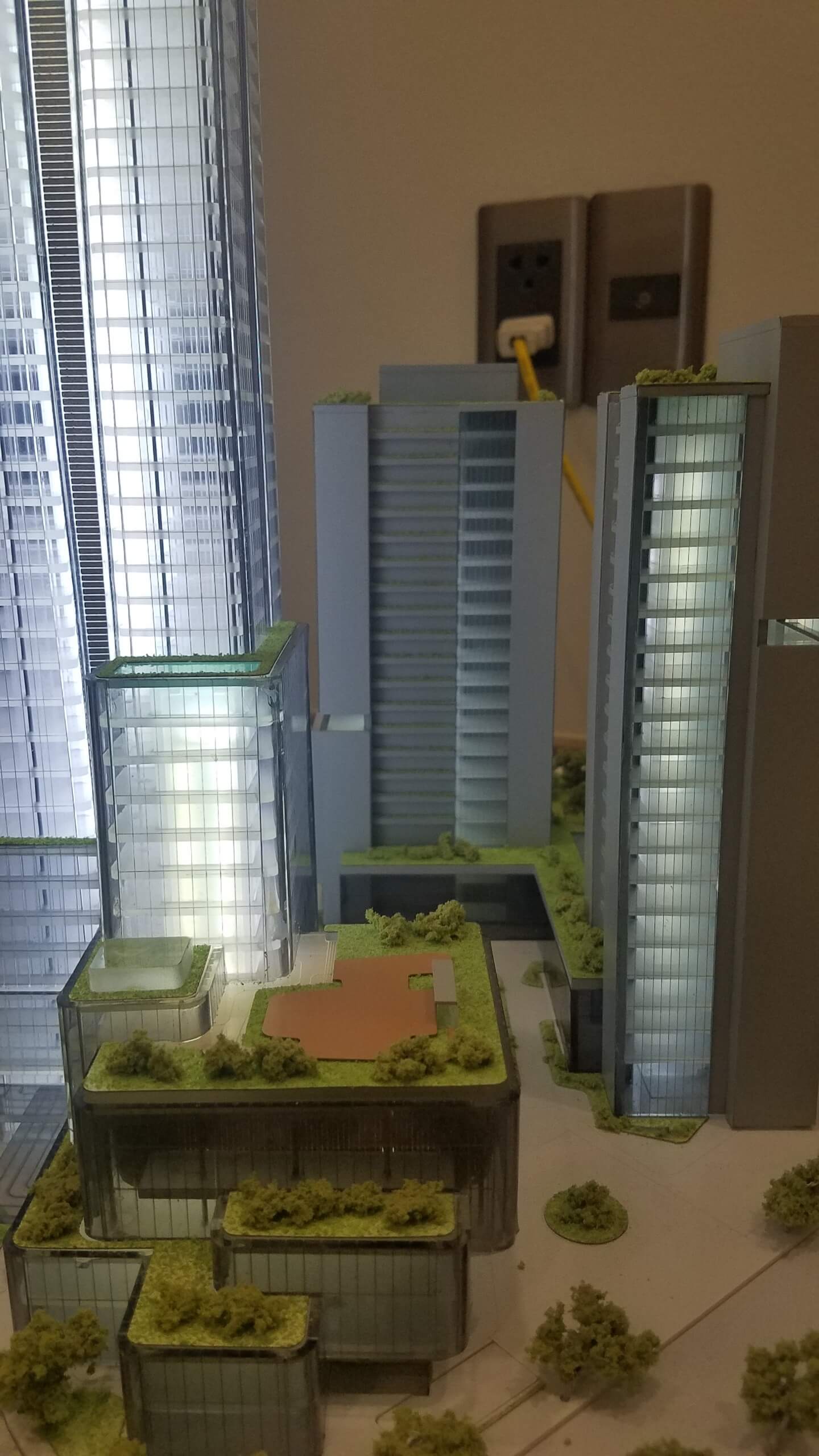 MÔ HÌNH CONCEFT - dự án ECO GREEN - TL 1.500