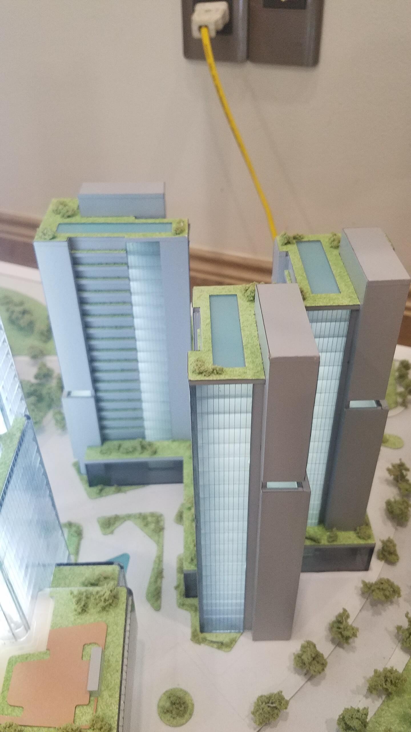 MÔ HÌNH CONCEFT - dự án ECO GREEN - TL 1.500