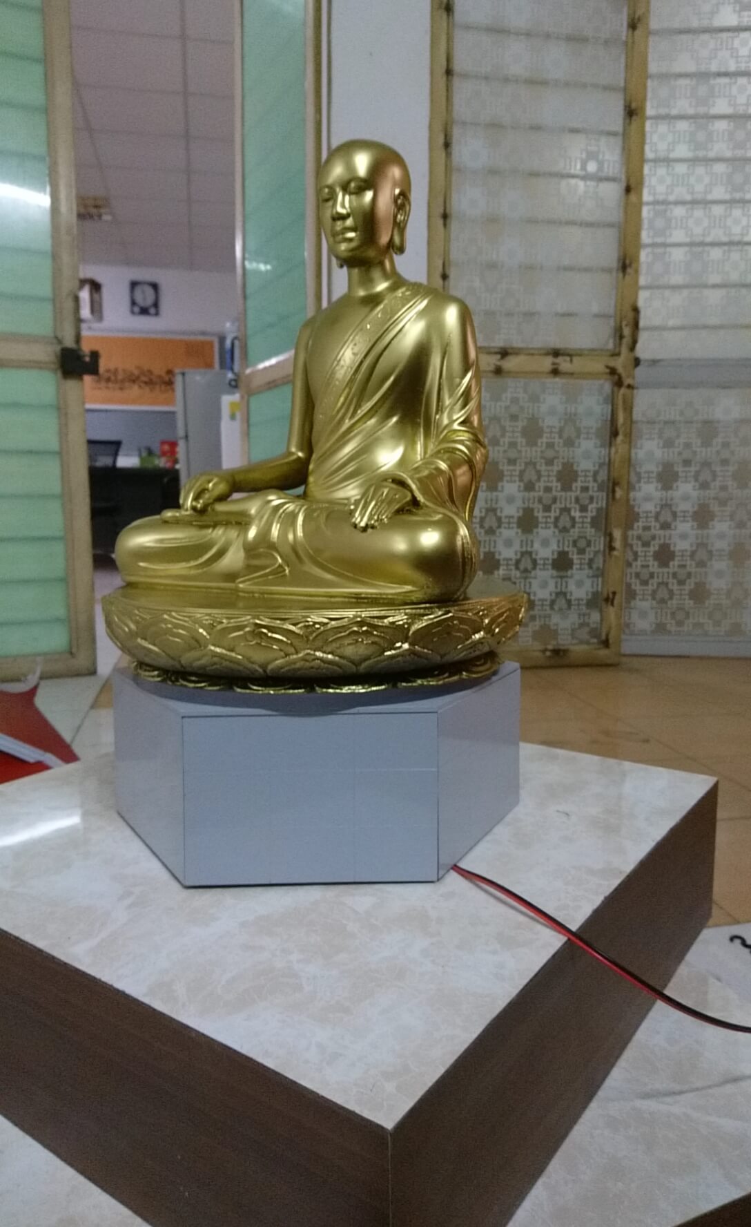 Mô hình chùa và tượng cho dự án hoa lập thể núi Yên Tử