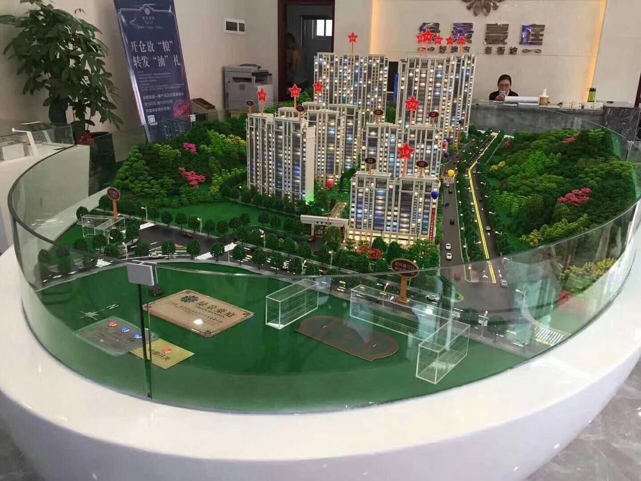 Dự án chung cư tỷ lệ 1.100 -3000x4000mm