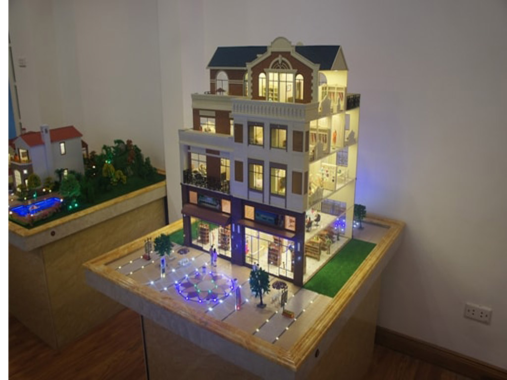 Mo Hinh Biệt Thự đẹp Cong Ty Tnhh Tk Xd Cong Trinh Quốc Tế Thăng Long