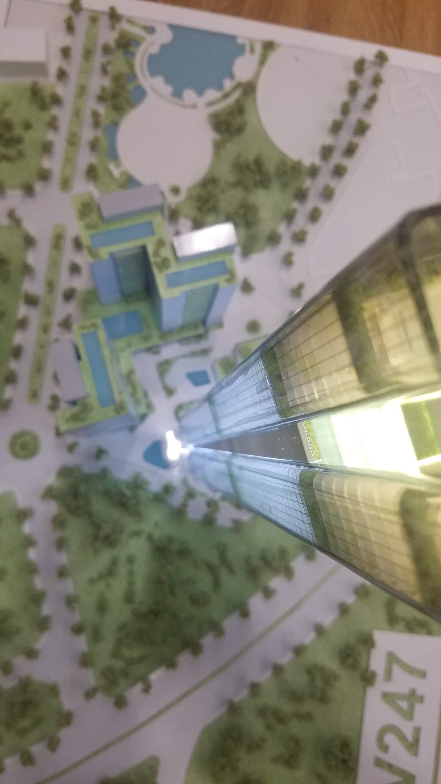 MÔ HÌNH CONCEFT - dự án ECO GREEN - TL 1.500