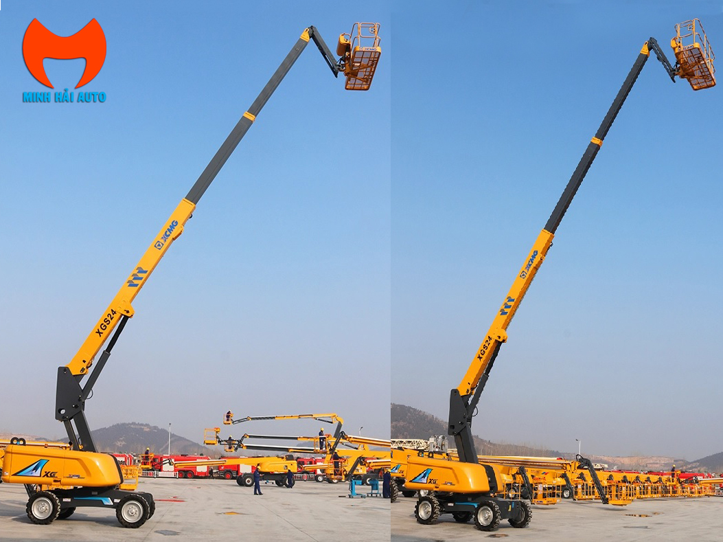 xe nâng người Boom Lift 24m XCMG XGS24