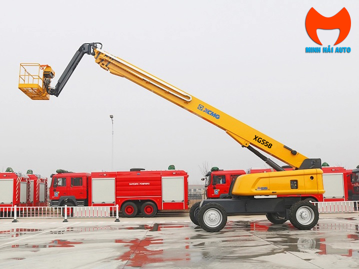 xe nâng người Boom Lift 58m XCMG XGS58 (GTBZ58S) - xe nâng người lớn nhất thế giới