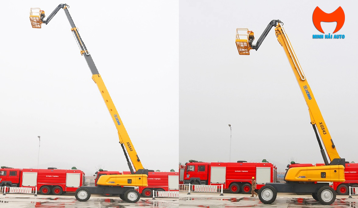 Xe nâng người BoomLift 43m XCMG XGS43