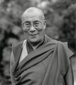 His Holiness the XIVth Dalai Lama of Tibet