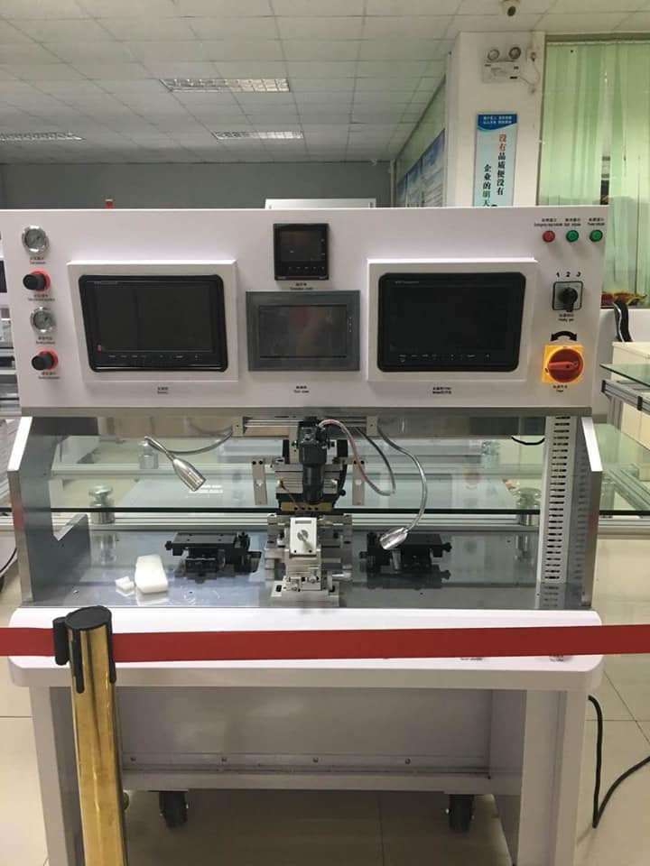 Quy trình ép tab màn hình tivi