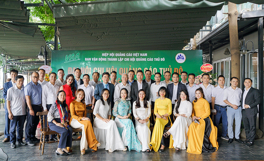 Minh Long tham dự Đại hội thành lập Chi hội Quảng cáo Thủ đô- Nhiệm kỳ 2022-2025