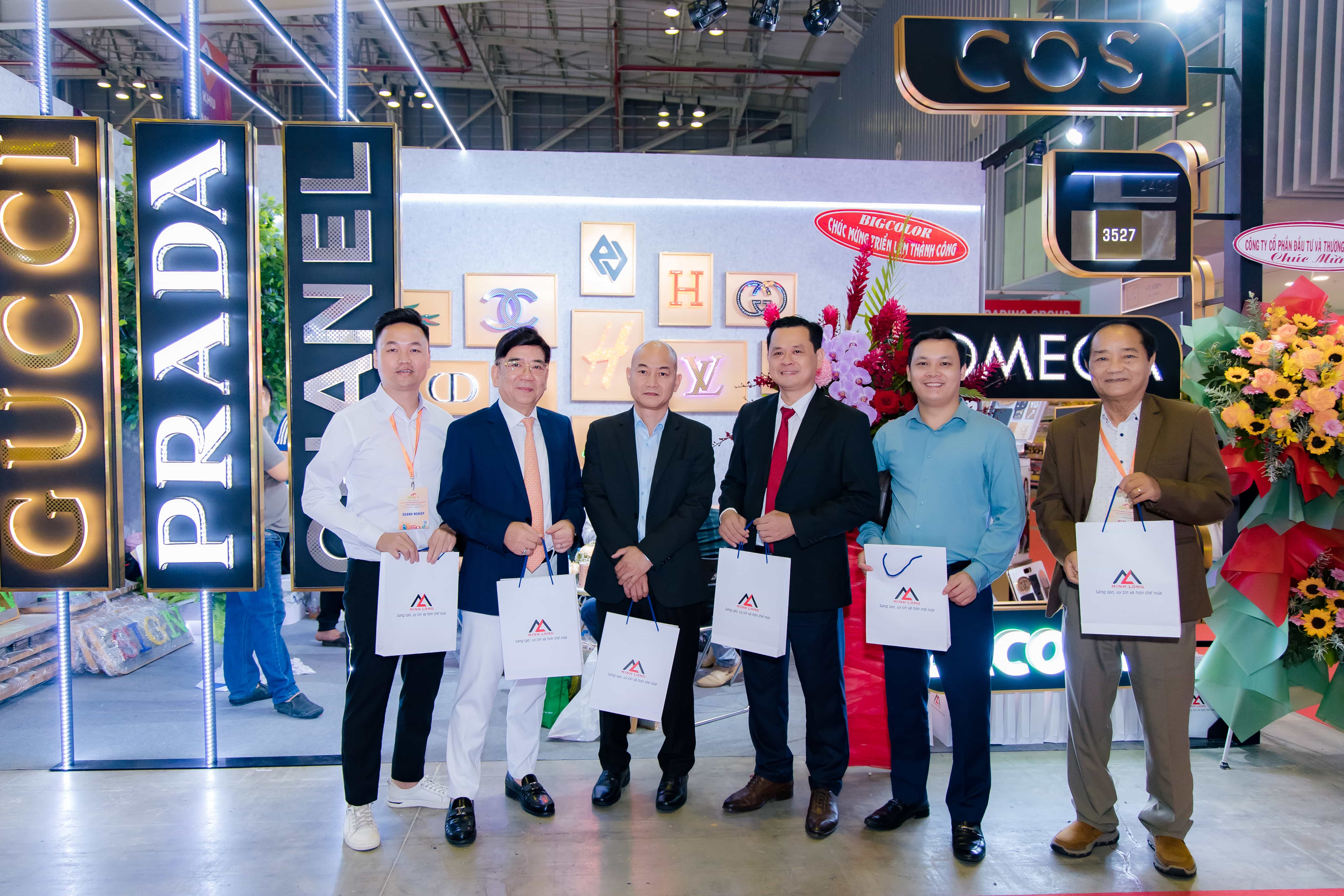 Minh Long gây ấn tượng mạnh với khách hàng HCM sau triển lãm Vietad HCM 2023