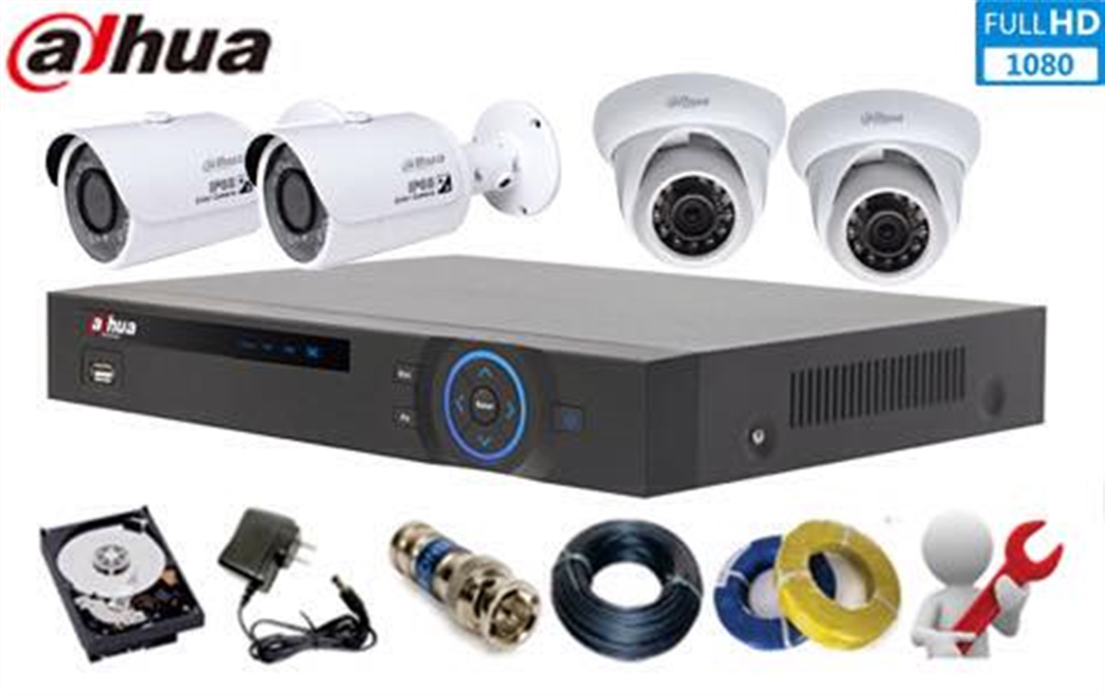 Những dụng cụ sử dụng trong lắp đặt camera quan sát