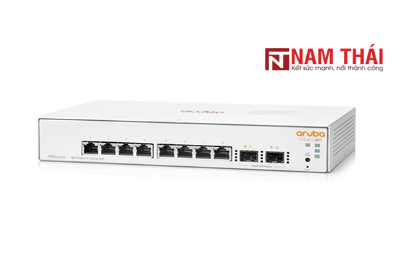 Thiết bị chuyển mạch Aruba IOn 1930 8G 2SFP Switch JL680A - nam thái