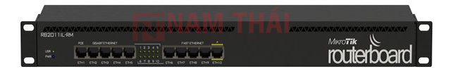 Thiết bị cân bằng tải ROUTER MIKROTIK RB2011iL-RM - nam thái