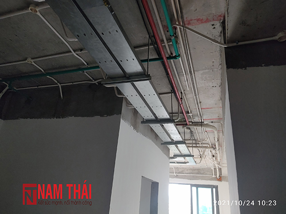 Thi công thang máng cáp chuyên nghiệp 2 - Nam Thái