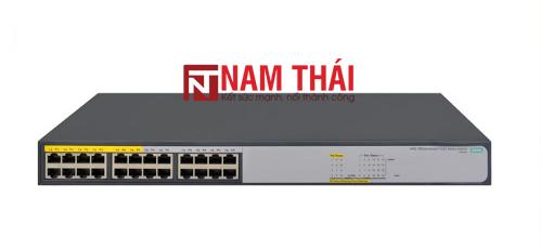 Thiết bị chuyển mạch HPE 1420 24G PoE+ (124W) Switch JH019A - nam thái