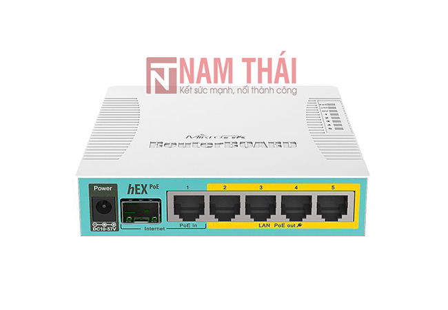 Thiết bị cân bằng tải ROUTER MIKROTIK RB960PGS (hEX PoE) - nam thái