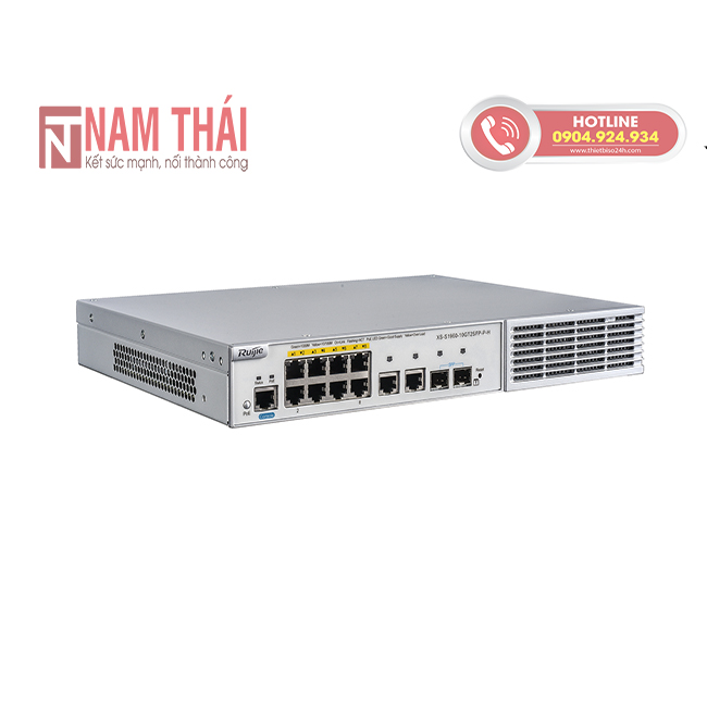 Thiết bị chuyển mạch Switch Ruijie XS-S1960-10GT2SFP-P-H - nam thái