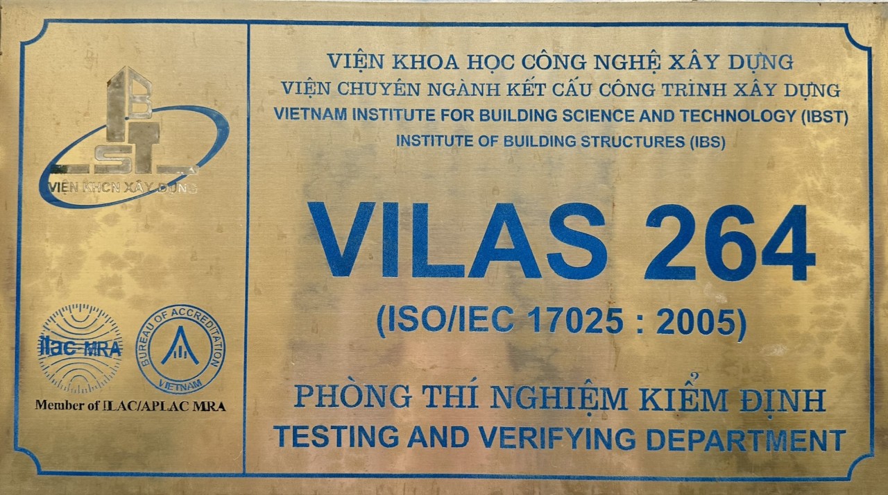 Giới thiệu phòng Thí nghiệm và Kiểm định VILAS 264