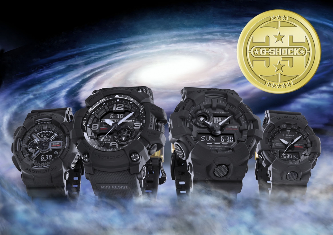 KỶ NIỆM 35 NĂM G-SHOCK: SERIES BIGBANG BLACK LIMITED RA ĐỜI