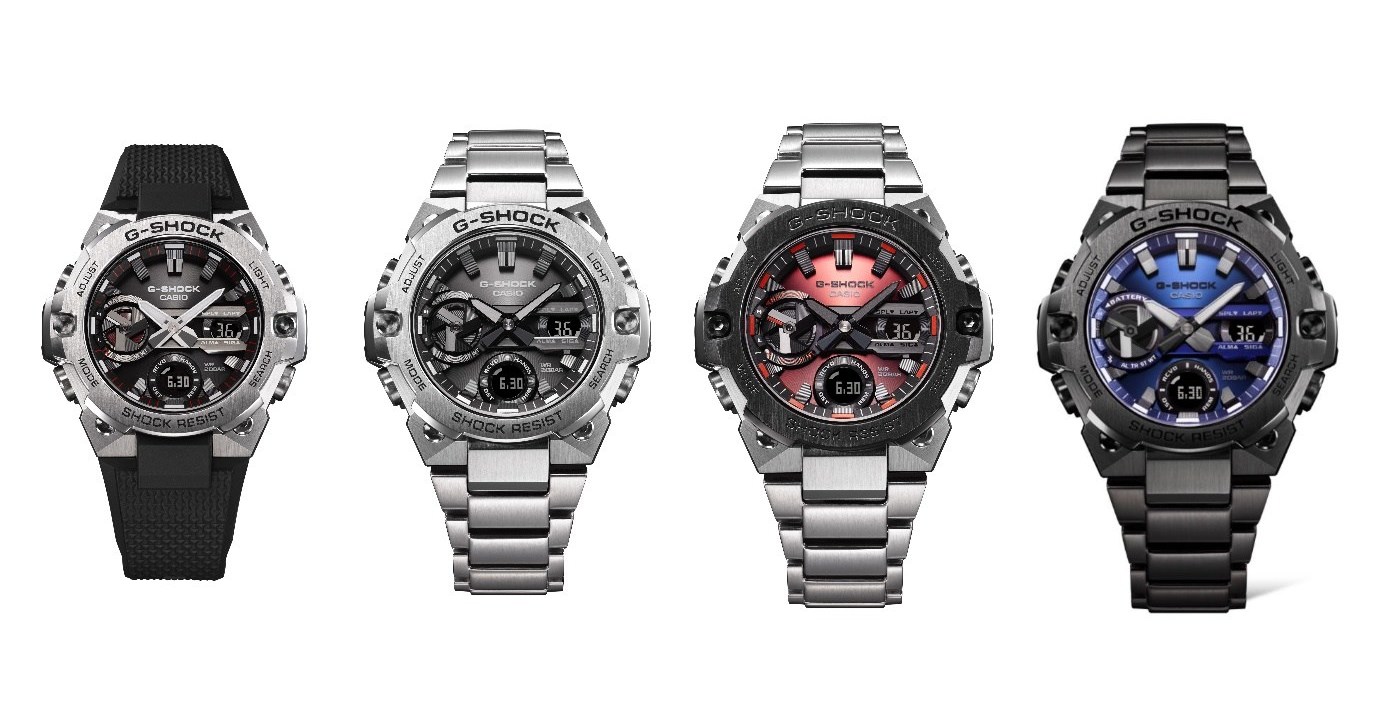 ĐẬP HỘP VÀ SO SÁNH NHANH BỘ 3 G-SHOCK GST-B400 MỚI NHẤT 2021