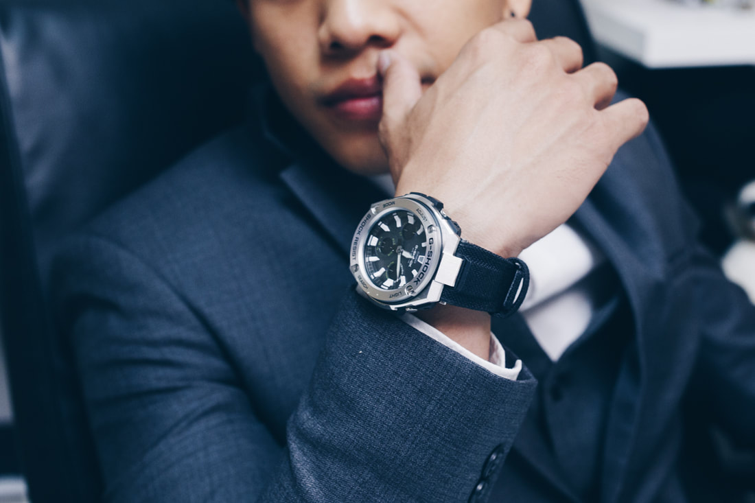 G-SHOCK GST-S130C-1A CORDURA G-STEEL (NĂNG LƯỢNG MẶT TRỜI) - TP WATCH - THE ORIGIN