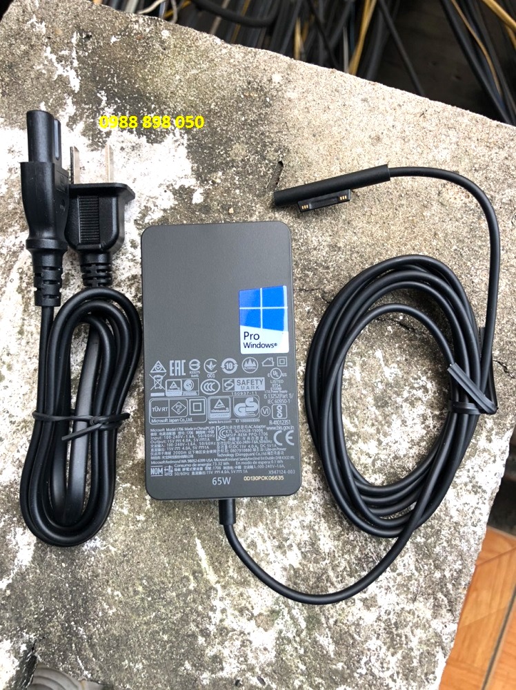 Charger Adapter Microsoft Surface 1706 65W - Đại Lý Phụ Kiện 24H