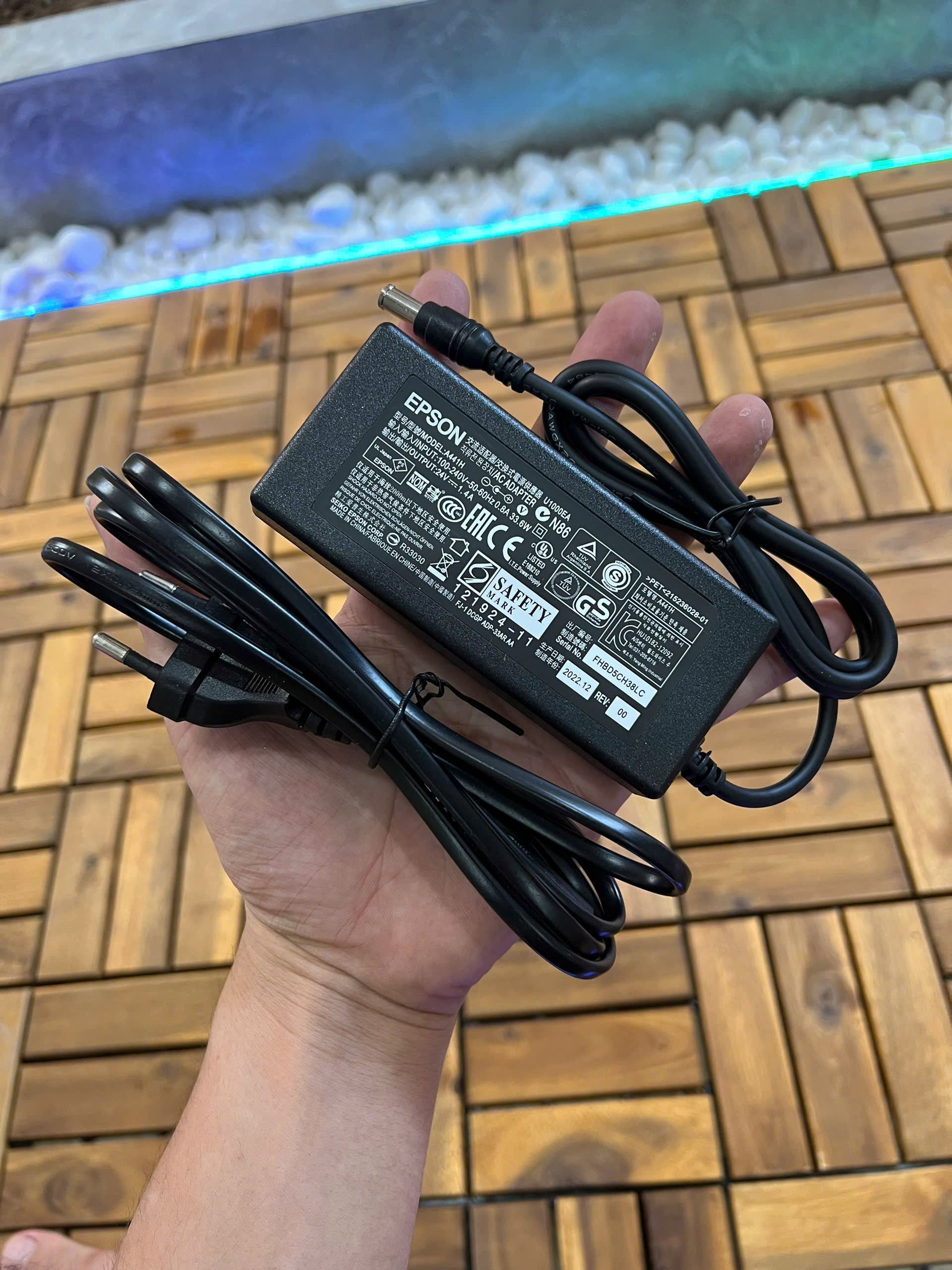 24V AC/DC Power Adapter For Casio CGP-700, AP-450, AP-460 Digital Pianos – Replacement Charger Cord, 10ft Cable