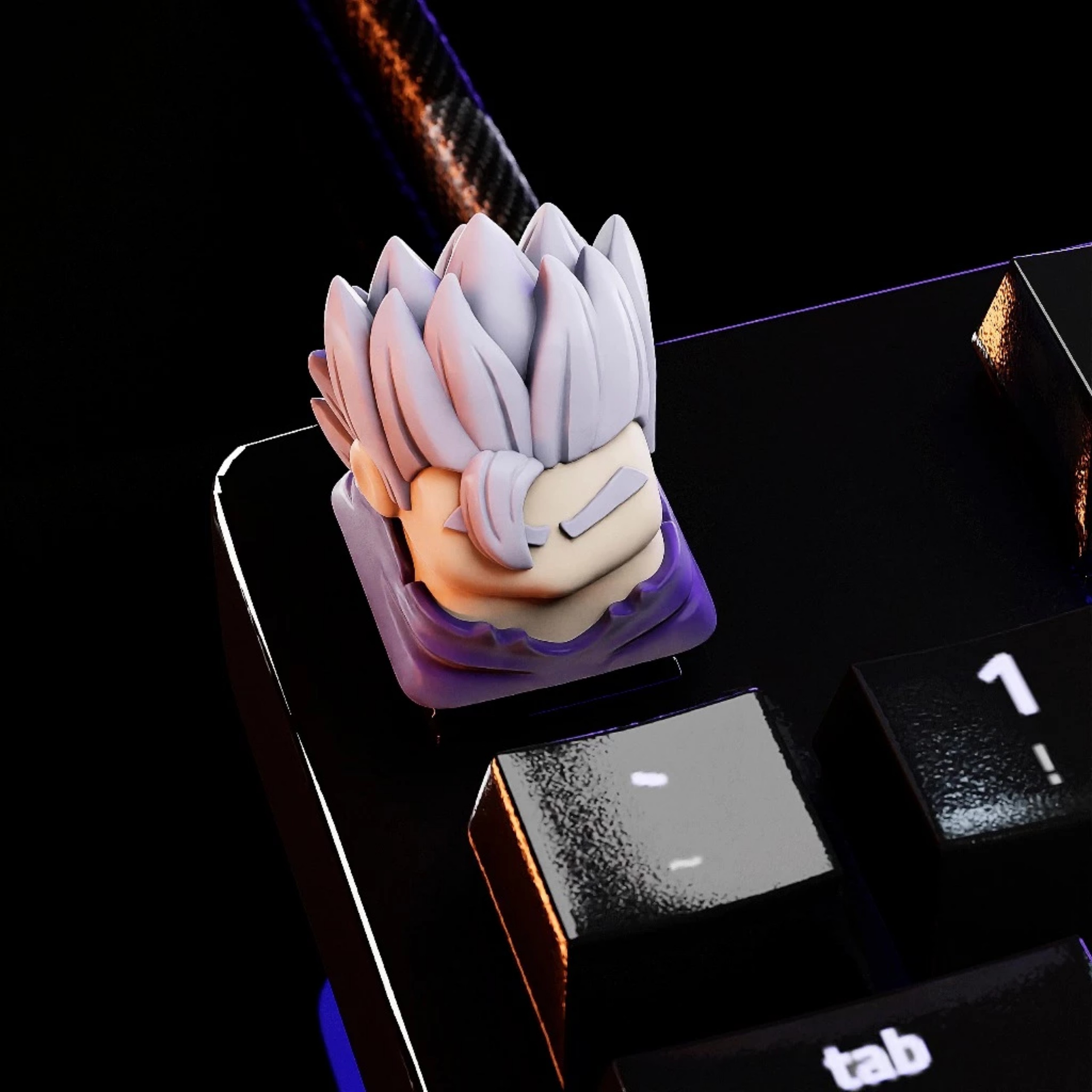 Keycap Gohan Beast | Dragon Ball | 7 viên ngọc rồng | Keycap Bàn Phím ...