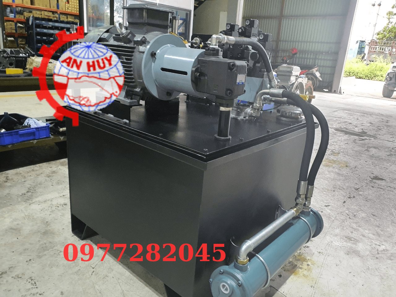 Quy trình lắp bơm thủy lực cho máy công trình 