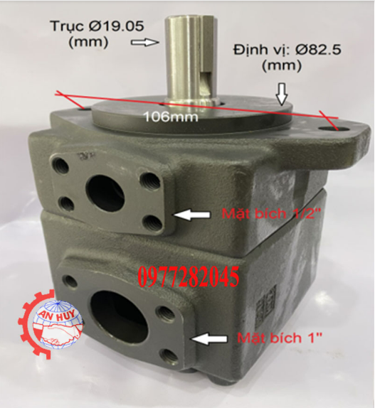 Bơm cánh gạt PV2R1-10-F-RAA-42 Yuken