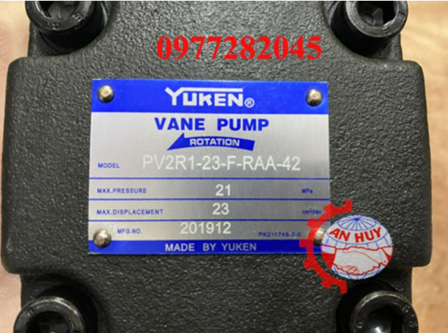 bơm cánh gạt PV2R1-23-F-RAA-42 Yuken 