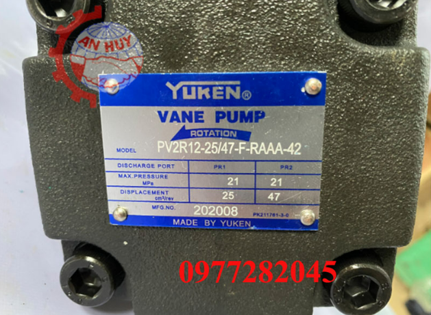 Bơm cánh gạt Yuken PV2R12-25/47-FRAAA-42 