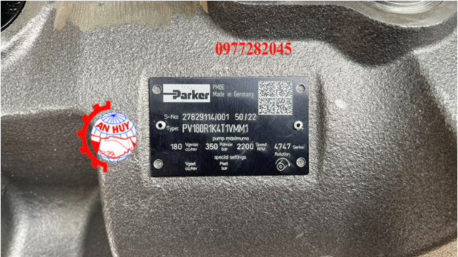 sản phẩm bơm piston PV180R1K4T1VMM1 Parker 