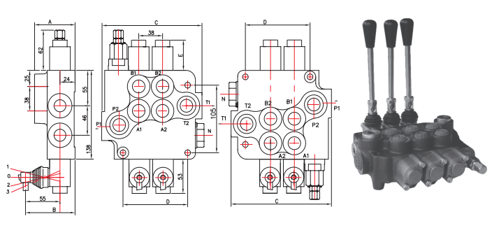 Ứng dụng của van gạt tay 4P80 A1 GKZ1