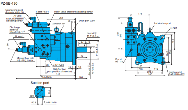 ban-ve-kich-thuoc-lap-dat-Bom-piston-PZ-5B-130E3A-10-Nachi