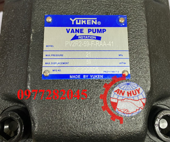 Bơm cánh gạt PV2R2-59-F-RAA-41 Yuken 