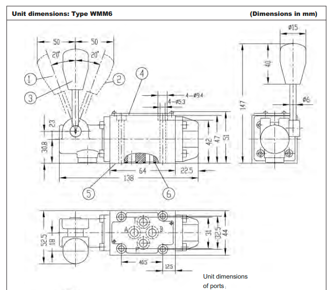 van-phan-phoi-dieu-khien-bang-tay-huade-4WMM6E50B/F