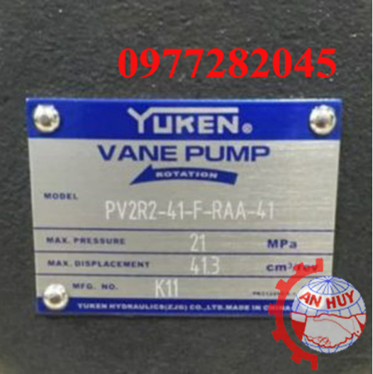 bơm PV2R2-41-F-RAA-41 Yuken